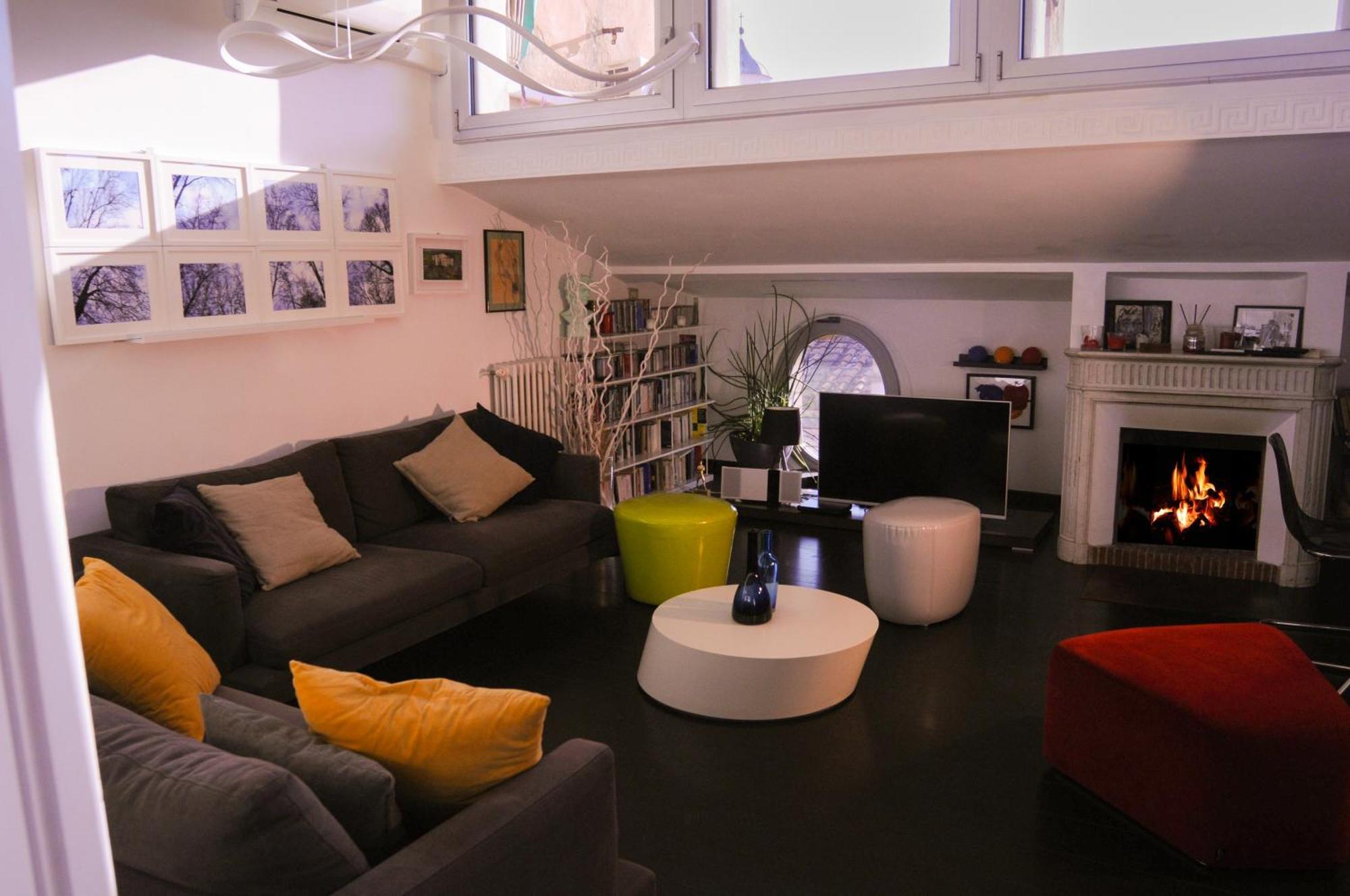 Apartament La Mia Casa In Campo Di Fiori Rzym Zewnętrze zdjęcie